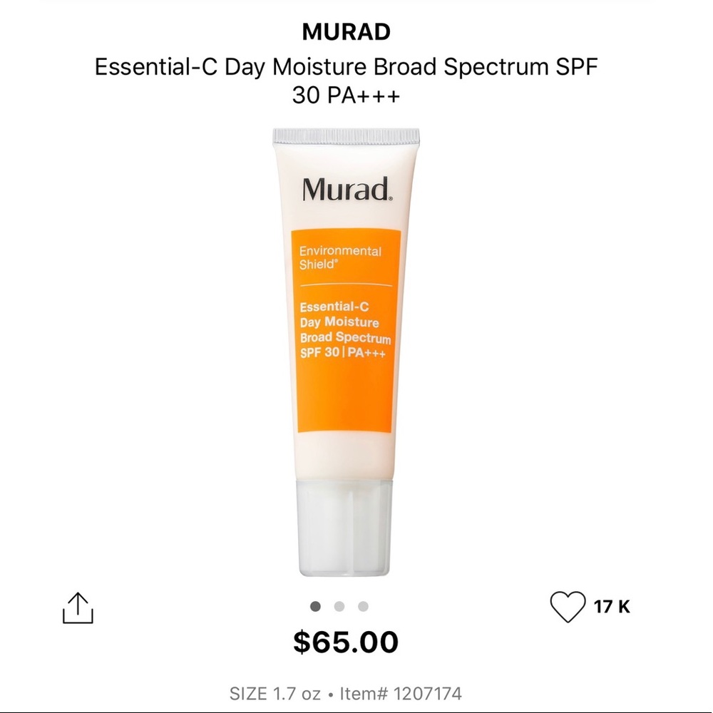 MURAD Essential-C Day Moisture SPF 30